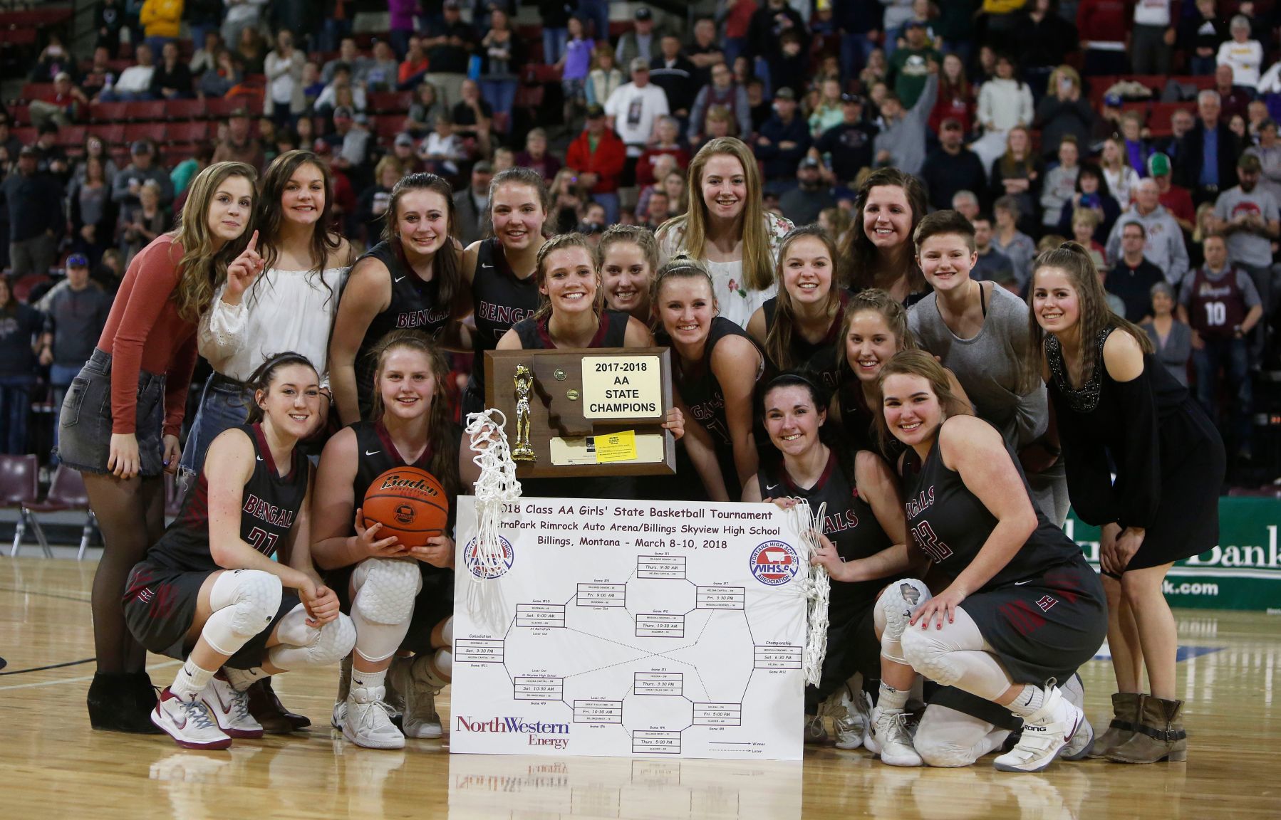Class AA Girls Basketball - Helena High Bengals
